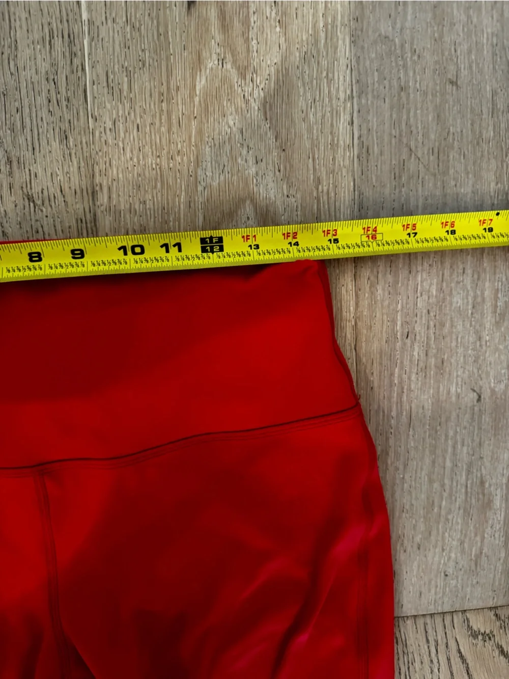 Lululemon Align High Rise Pant 25 Love Red Double Lined Size 12